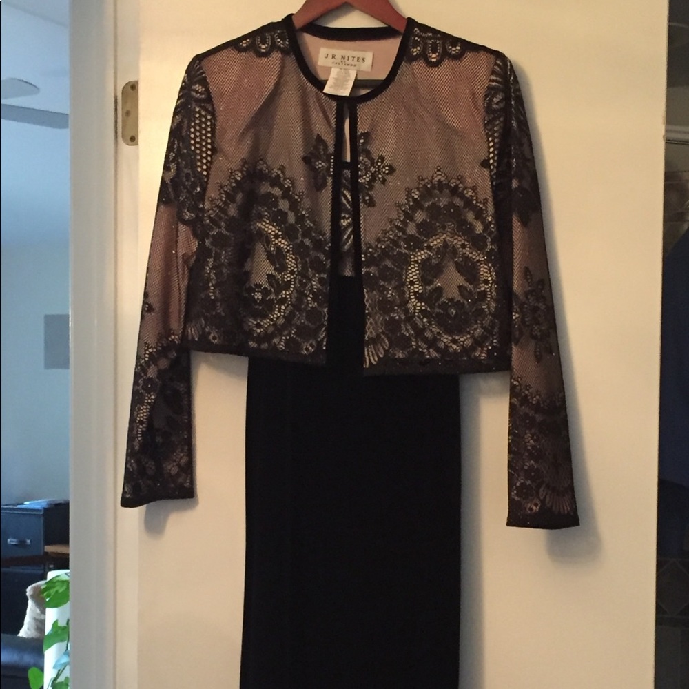 Full length evening gown